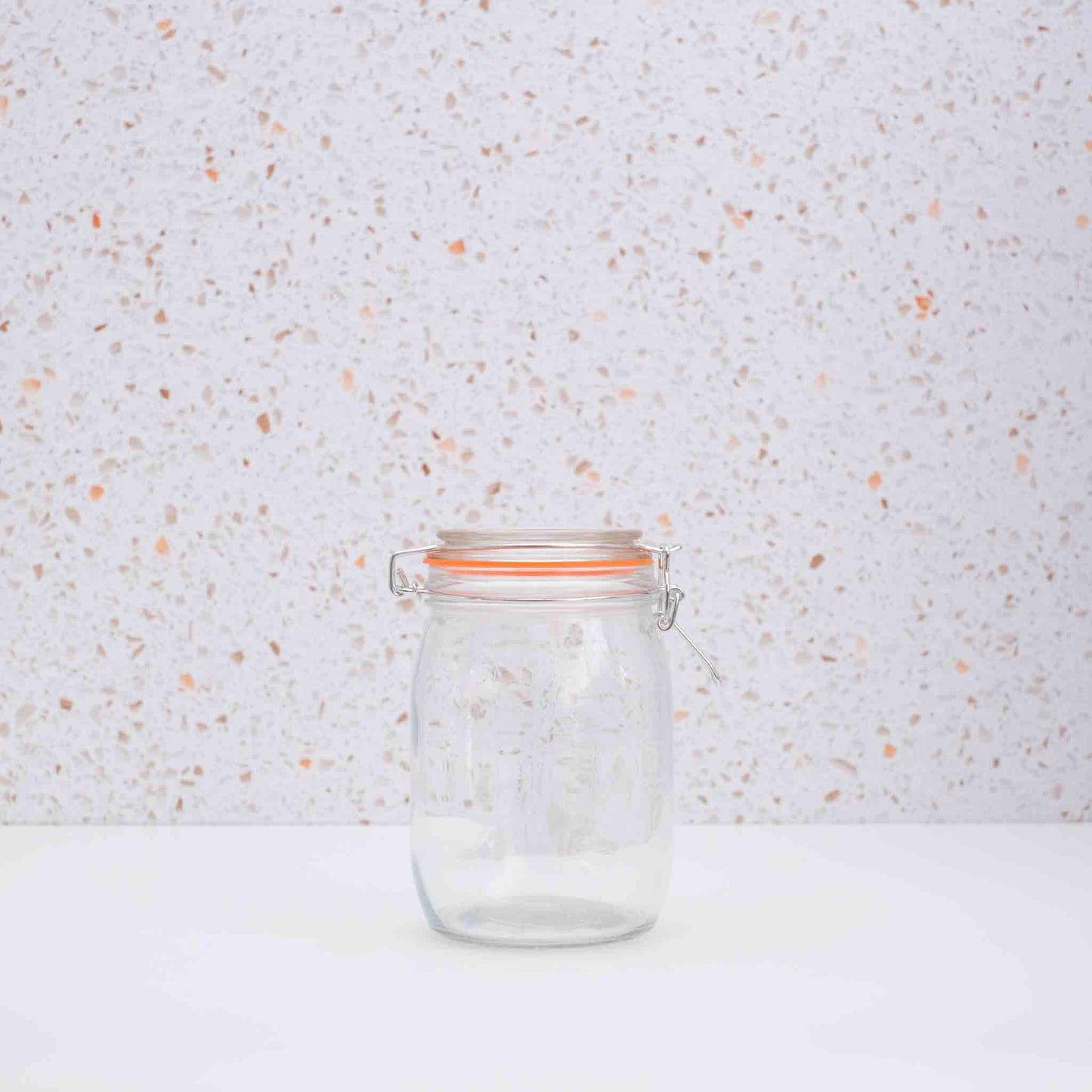 Airtight Clip Top Glass Jars