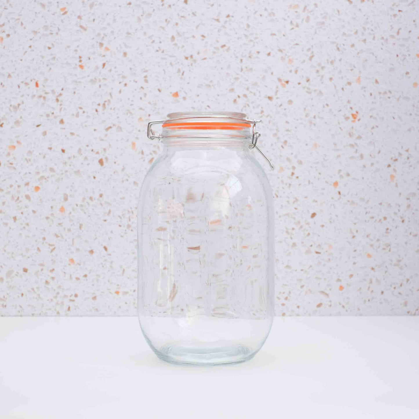 Airtight Clip Top Glass Jars