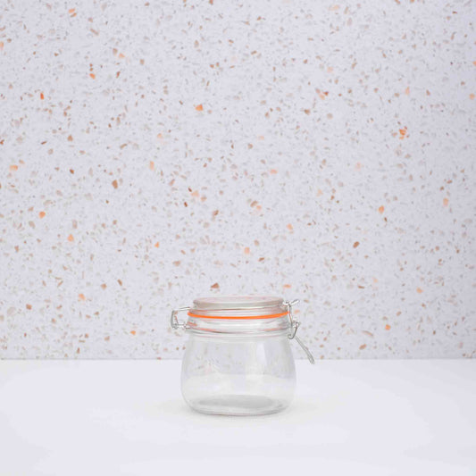 Airtight Clip Top Glass Jars
