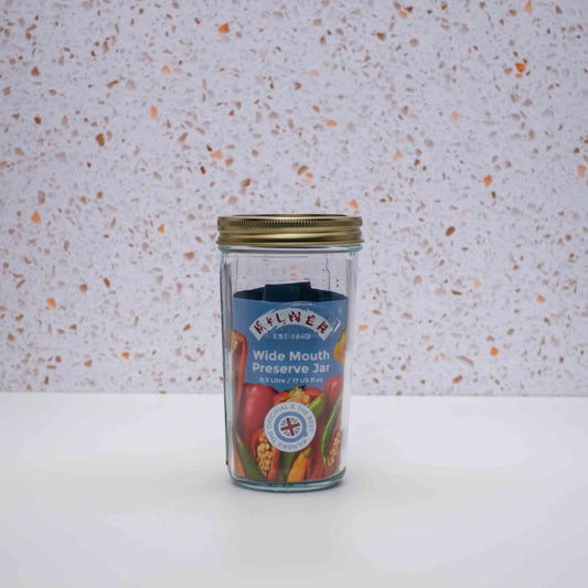 Wide Mouth Preserve Jar