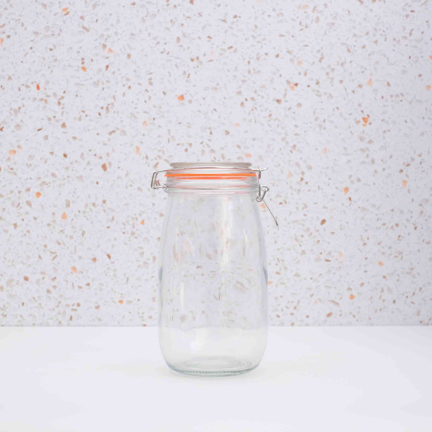 Airtight Clip Top Glass Jars