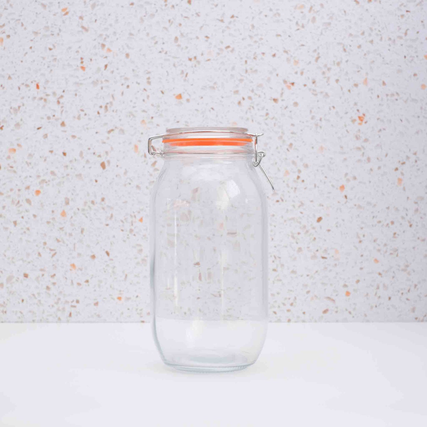 Airtight Clip Top Glass Jars