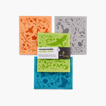 Compostable Sponge Cloth