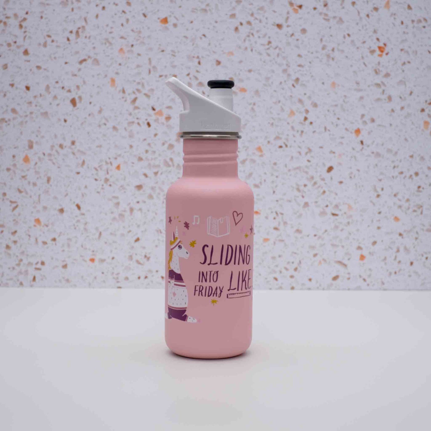 Kids 532ml Water Bottle - Sports Cap