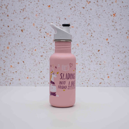 Kids 532ml Water Bottle - Sports Cap
