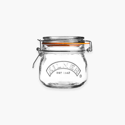 Airtight Clip Top Glass Jars