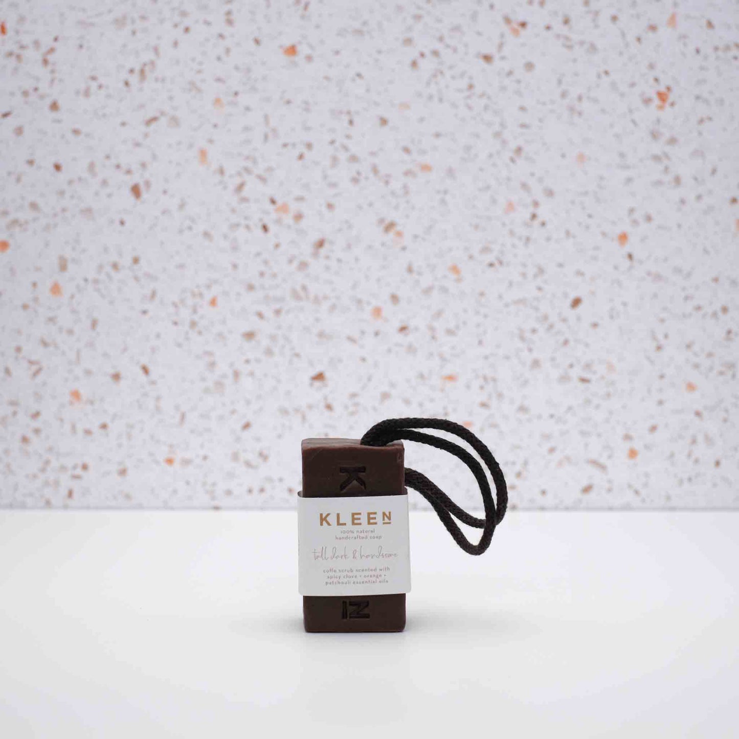 Natural Coffee Soap On A Rope
