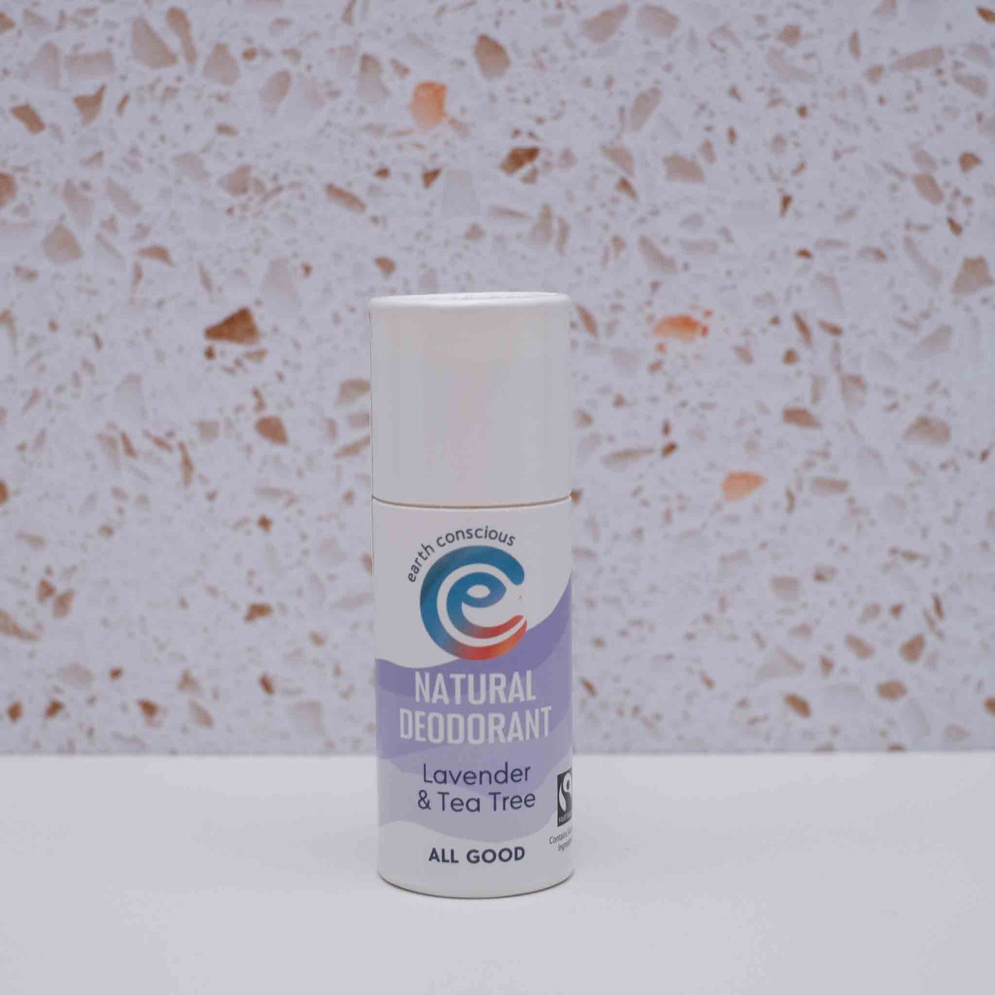 Fairtrade Natural Deodorant Stick - Lavender & Tea Tree