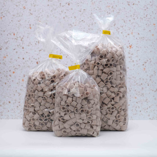 Organic British White Spelt Mezzi Rigatoni
