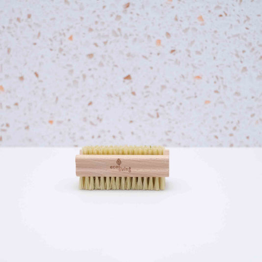 Wooden Nail Brush with Plant Based Bristles