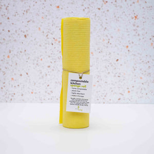 Compostable Kitchen Sponge Roll