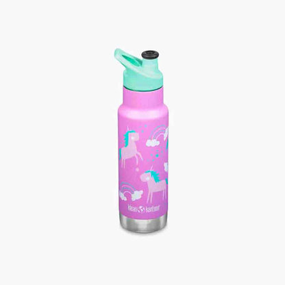 Kids Insulated 355ml Water Bottle - Sport Cap