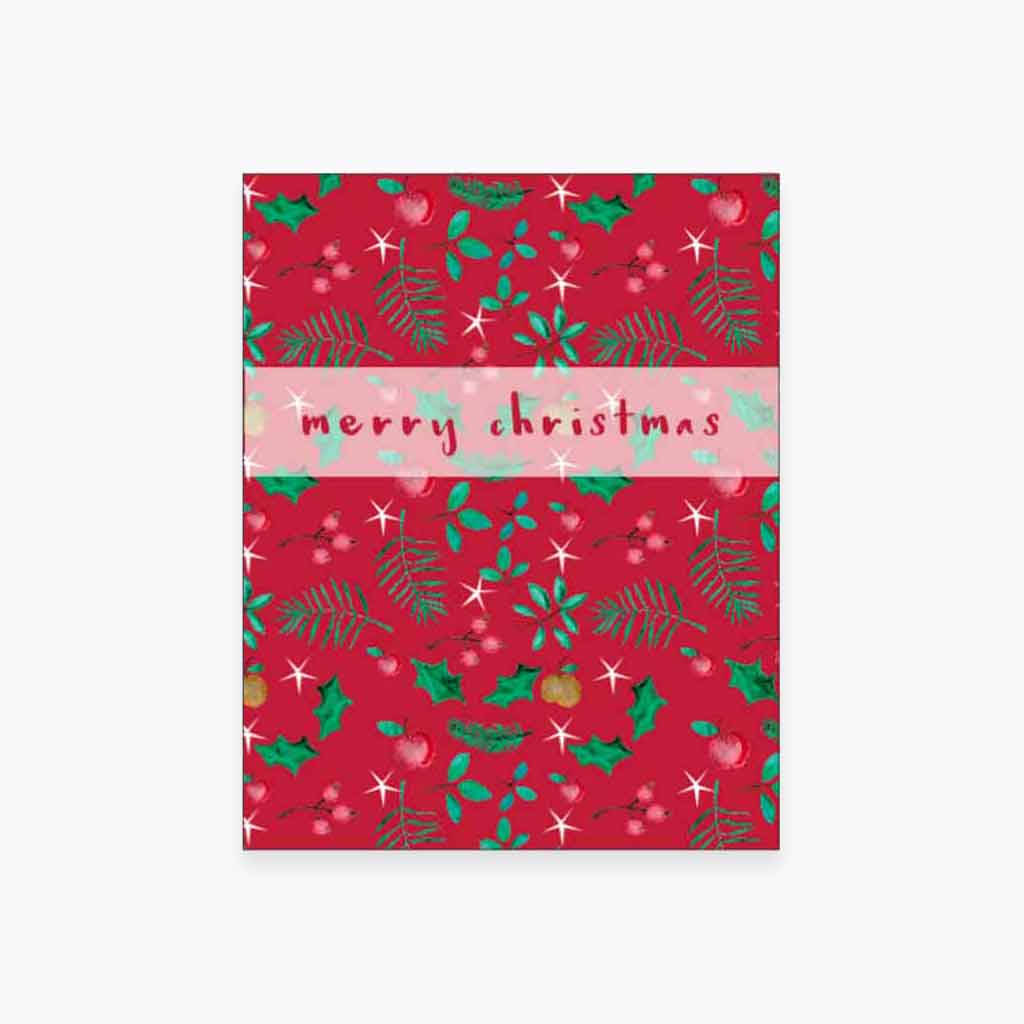 Merry Christmas Wildflower Seed Card